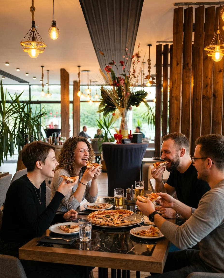 Gemeinsam genie&szlig;en und lachen im Elites Restaurant Stainz